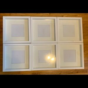 IEKA Ribba Frames - 6 at 10 inches Square
